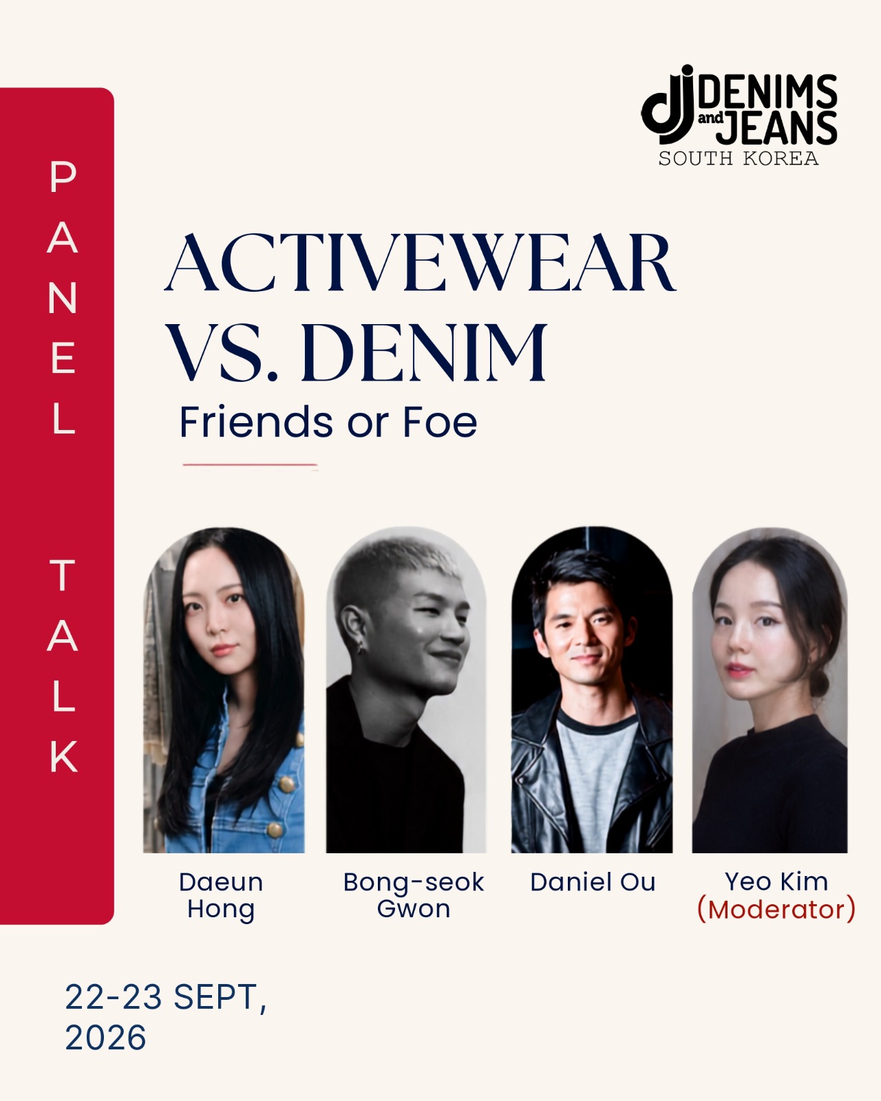Activewear vs Denim Panel